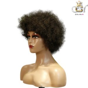 maady hair luxury machine made black wig remy hair 2301