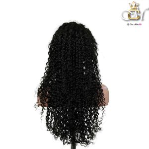 maady hair luxury natural black asian raw hair 13x6 hd lace front wig deep wave human hair wig