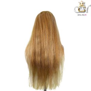 maady hair luxury 13x4 straight lace front wig 8&27 honey blonde highlight 26 inch remy hair