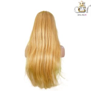 maady hair luxury 13x4 straight lace front wig 27 honey blonde remy hair
